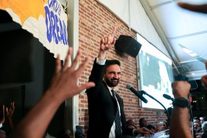 NYC Mayoral Candidate Zohran Mamdani Hosts Election Night Event