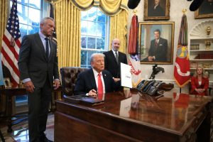 President Trump Signs Executive Orders At The White House