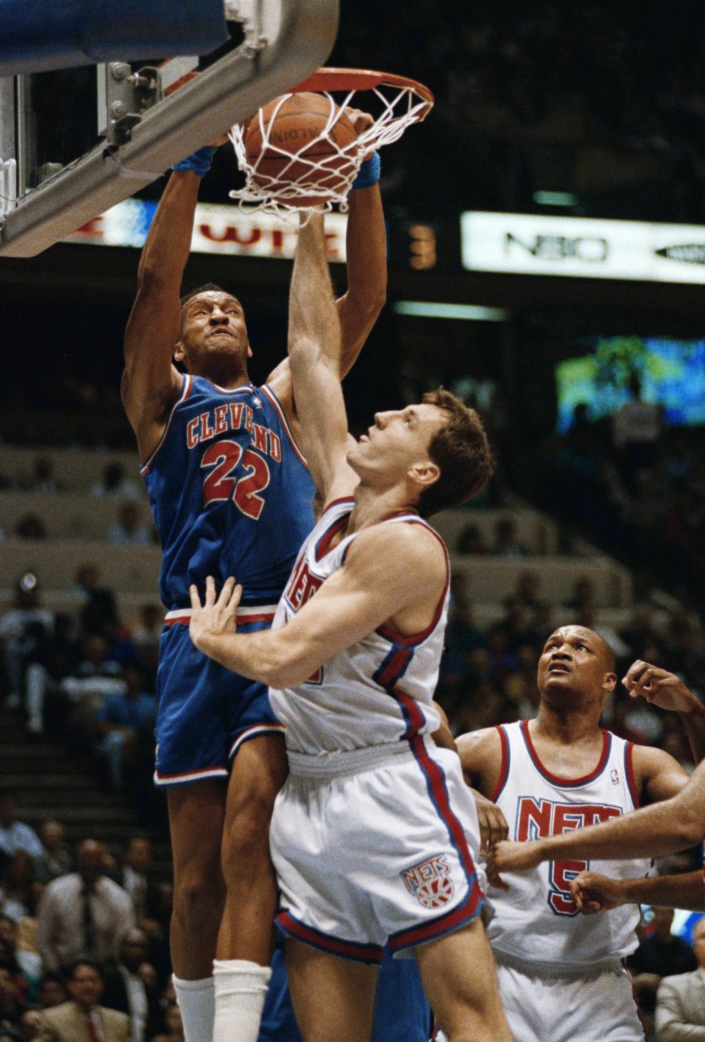 Nets vs Cavaliers NBA Playoffs 1992