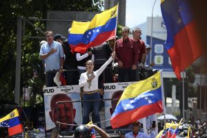 VENEZUELA-ELECTION-OPPOSITION-PROTEST-MACHADO