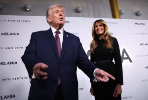 President Trump Attends Screening Of Documentary Film "Melania"